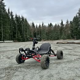 Electric Off-Road Go Kart with Drift Capability