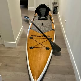 Retrospec Weekender Inflatable Stand Up Paddle Board with Kayak Seat