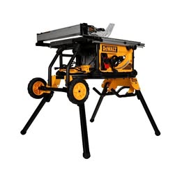 DEWALT 10-Inch Table Saw with Rolling Stand (DWE7491RS)