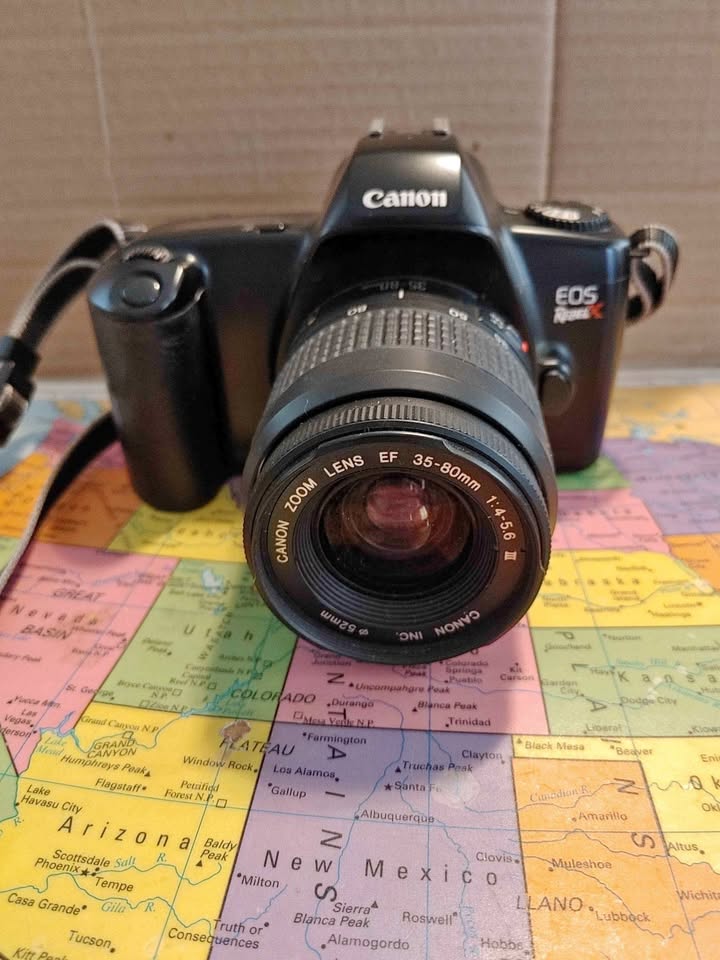 Canon EOS Rebel K2 35mm Film SLR Camera with 35-80mm Lens